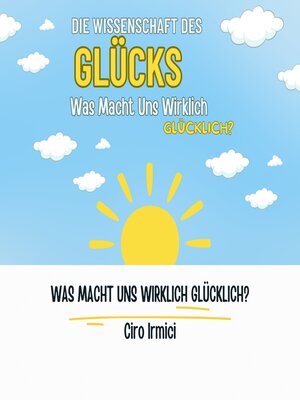 cover image of Die Wissenschaft des Glücks